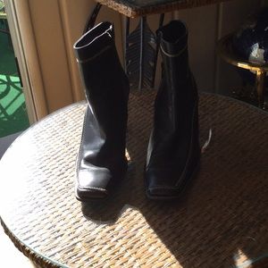 Franco Sarto leather ankle boot
